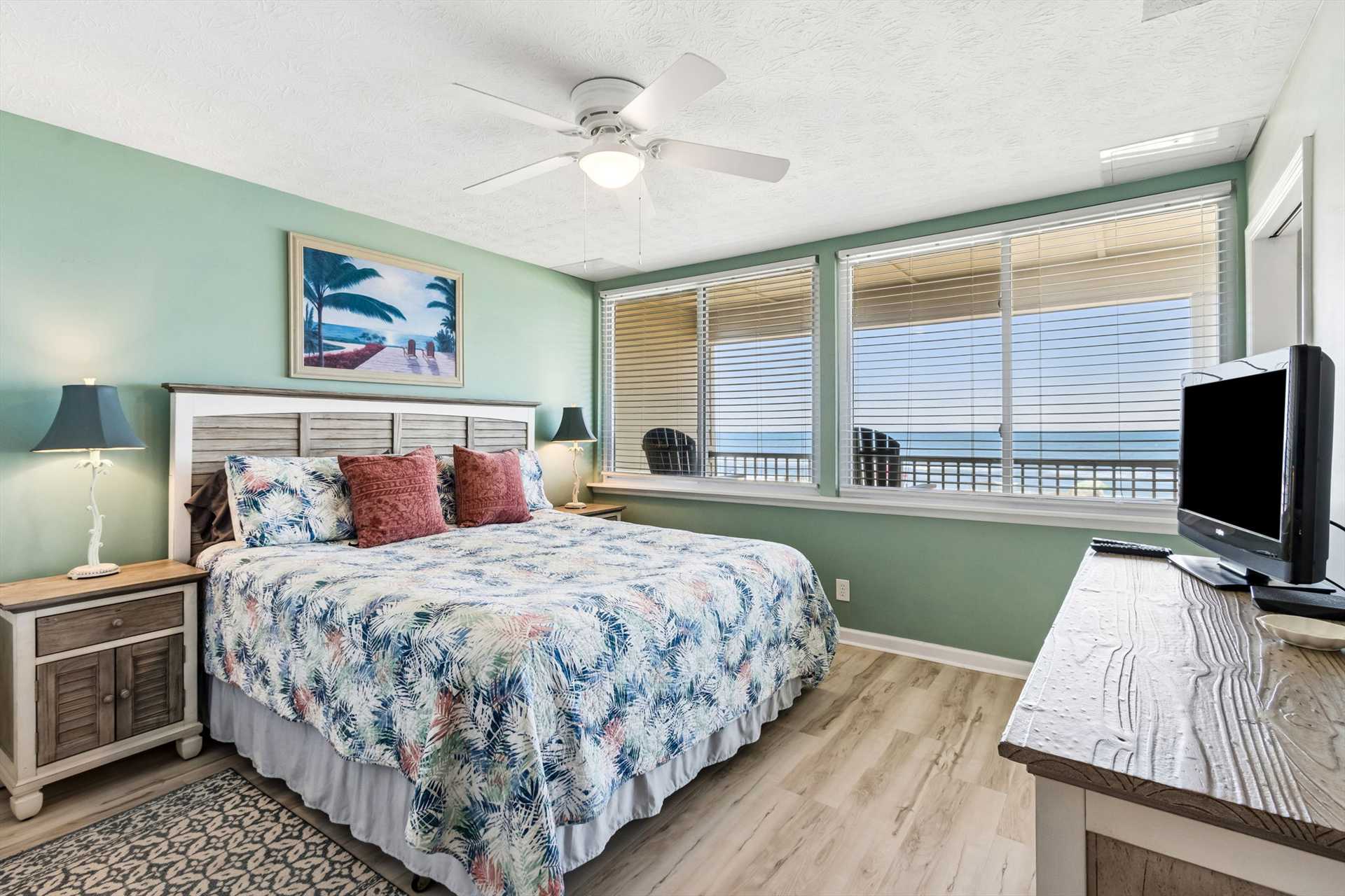 Master Bedroom with million dollar view